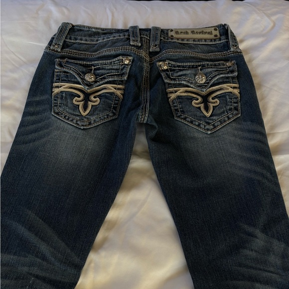 Women’s Rock Revival Jeans “Mandy”Medium Wash Boot Cut Size 26 X 29 - Picture 2 of 16